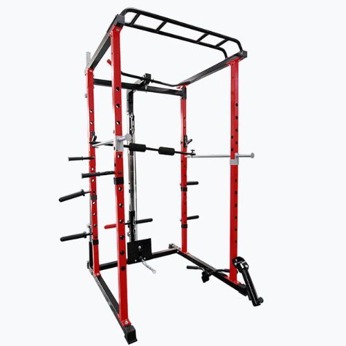 Pure2Improve Powerrack червена/черна тренировъчна клетка P2I820000