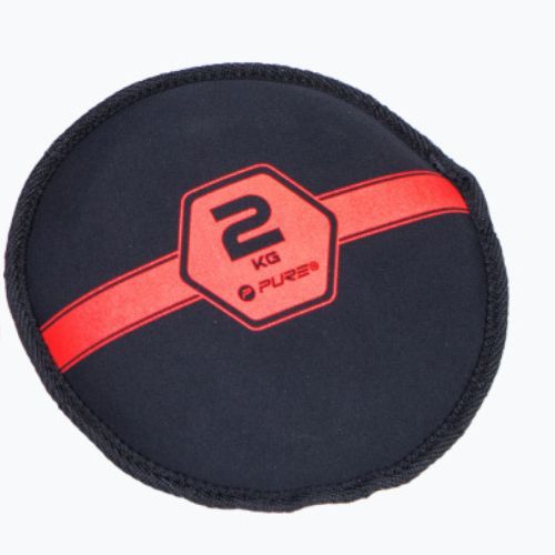 Чанта за пясък 2 кг Pure2Improve Sandbell черна/червена P2I201210