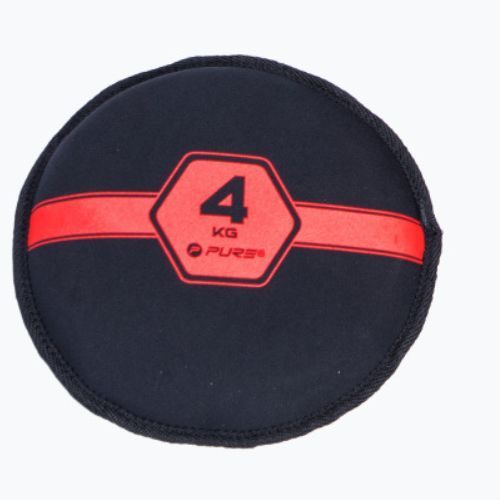 Чанта за пясък 4 кг Pure2Improve Sandbell черна/червена P2I201220