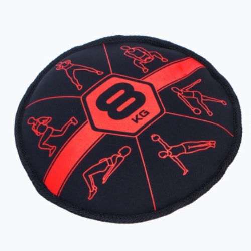 Пясъчна чанта 8 кг Pure2Improve Sandbell черна/червена P2I201240