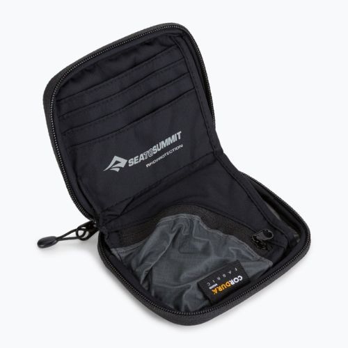 Sea to Summit Пътнически портфейл RFID защита сиво/черно ATLTWRFIDSBK