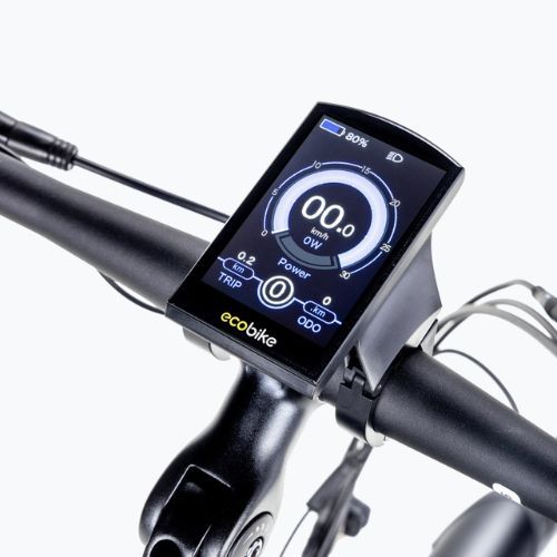 Ecobike MX300 LG електрически велосипед черен 1010307