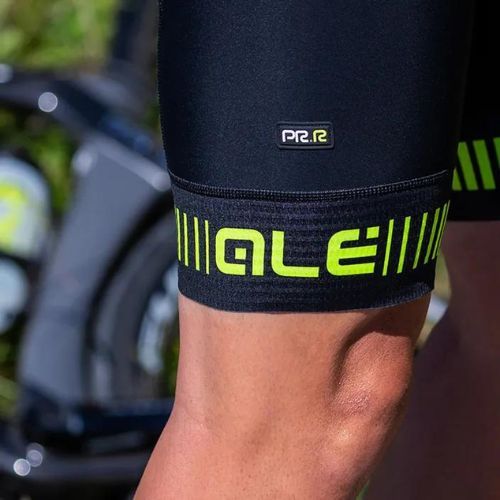 Мъжки шорти за колоездене Alé Strada Bibshort черни L15054018
