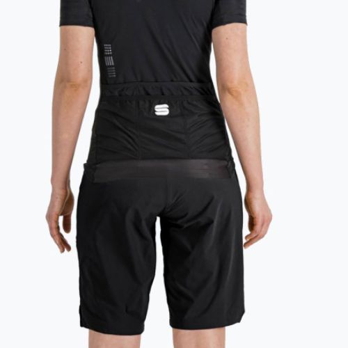 Дамски къси панталони за колоездене Sportful Giara Overshort black 1122033.002