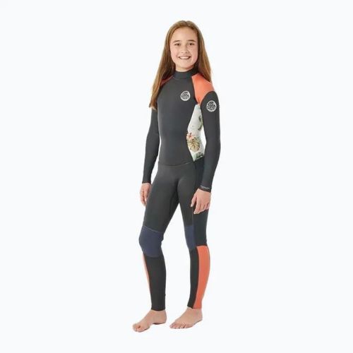 Детски неопренов костюм Rip Curl Dawn Patrol 3/2 mm черен WSM8EJ