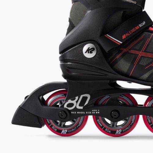 Дамски кънки K2 Alexis 80 Boa сиви 30G0317