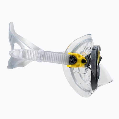 Cressi Big Eyes Evolution маска за гмуркане жълта DS340010