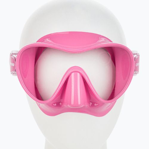 Маска за гмуркане Cressi F1 Small pink ZDN311040