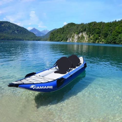 Каяк 2-местен Viamare 400 Sit On Top син 1126163