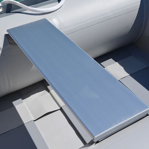 2-местен понтон Viamare 230 S Slat сиво-жълт 1126148