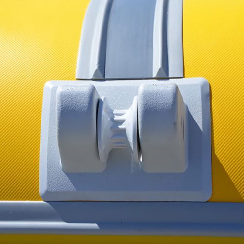 2-местен понтон Viamare 230 S Slat сиво-жълт 1126148