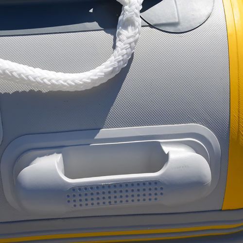 Viamare 330 S 5-местен понтон с палуба сиво-жълт 1126154