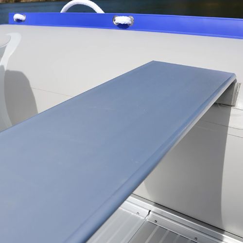 6-местен понтон Viamare 380 S Alu сиво-зелен 1126150