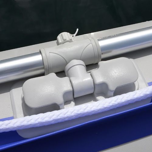 6-местен понтон Viamare 380 S Alu сиво-зелен 1126150