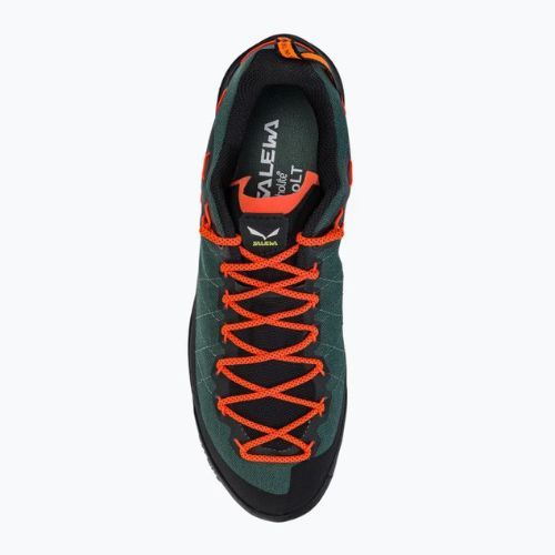 Salewa Wildfire Canvas мъжки туристически обувки сурово зелено/черно