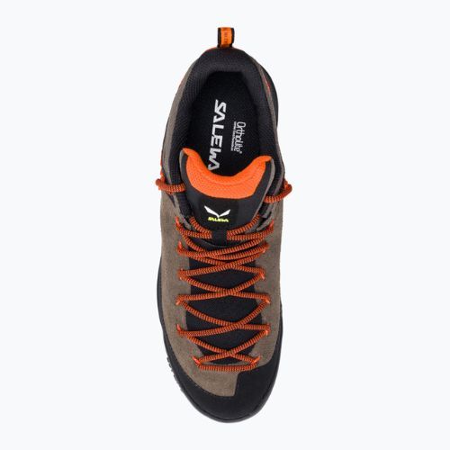 Salewa Wildfire Кожени мъжки туристически обувки кафяви 00-0000061395