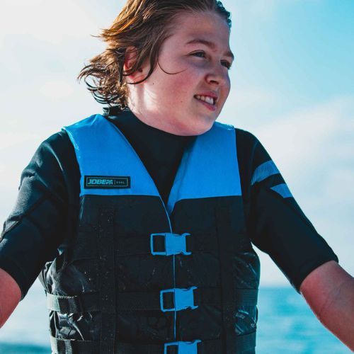 JOBE Двойна черна/синя жилетка за спускане 244822006