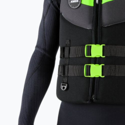 Мъжка жилетка за плаване JOBE Neoprene black/green 244922004