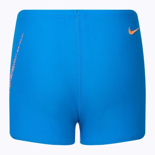 Детски боксерки за плуване Nike Jdi Swoosh Aquashort сини NESSC854-458