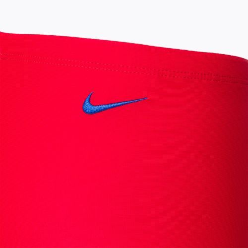 Детски боксерки за плуване Nike JJdi Swoosh Aquashort червени NESSC854-614
