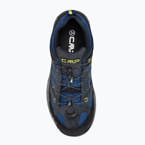 Детски ботуши за трекинг CMP Sun синьо-зелени 3Q11154/18NL