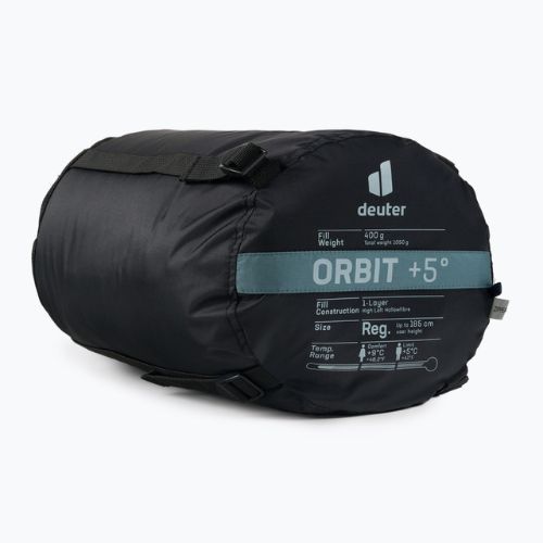 Спален чувал Deuter Orbit +5° regular/left shale/ink