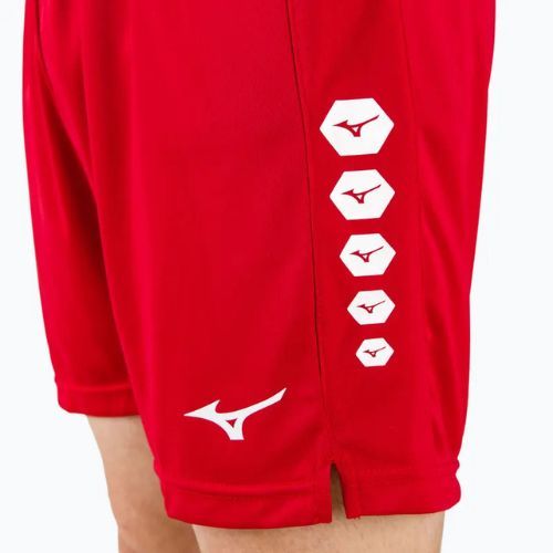 Мъжки къси панталони за тренировка Mizuno Soukyu червен X2EB750062