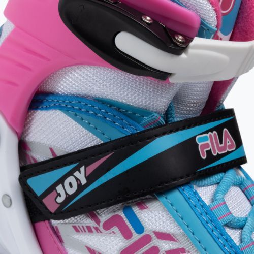 Детски ролкови кънки FILA Joy G white/pink/light blue
