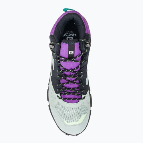 Мъжки ботуши за трекинг Salomon Predict Hike Mid GTX сив L41461000