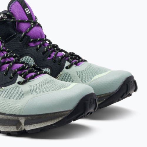 Мъжки ботуши за трекинг Salomon Predict Hike Mid GTX сив L41461000