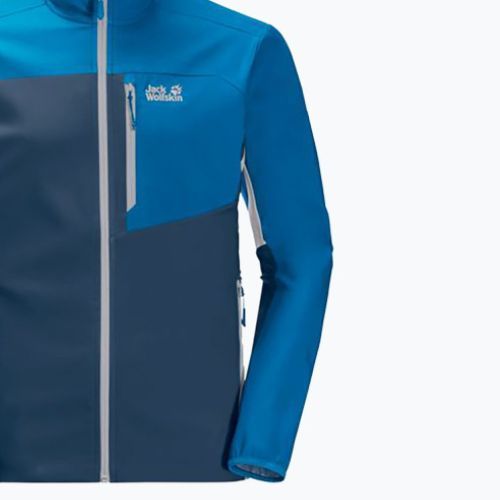 Мъжко софтшел яке Jack Wolfskin Eagle Peak II, синьо 1306911_1361