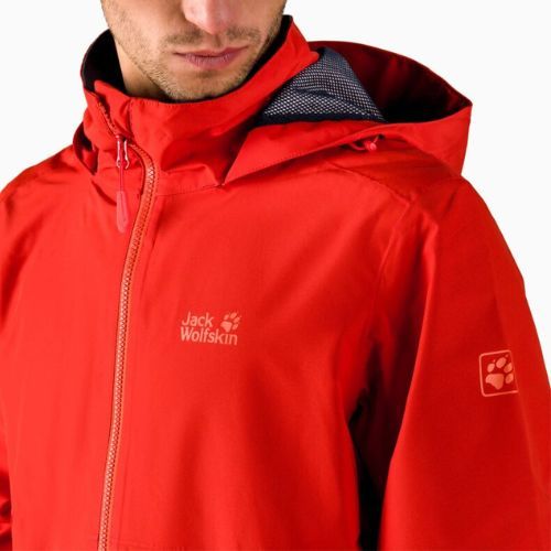 Мъжко яке Jack Wolfskin Evandale червено 1111131_2206