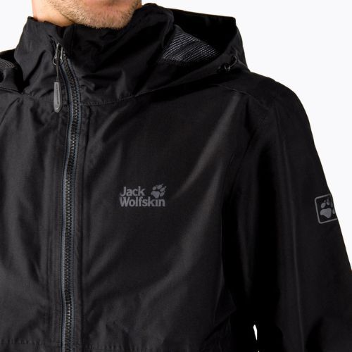 Мъжко яке Jack Wolfskin Evandale black 1111131_6000