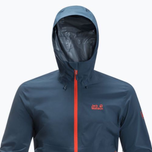 Мъжко дъждобранно яке Highest Peak 2.5L Jack Wolfskin тъмно синьо 1114961_1383