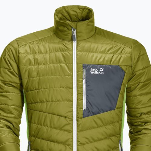 Ветроустойчиво мъжко яке Jack Wolfskin Routeburn green 1205415_4131