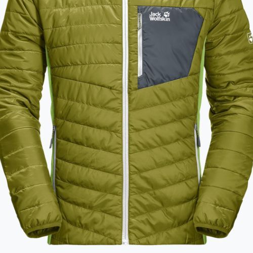 Ветроустойчиво мъжко яке Jack Wolfskin Routeburn green 1205415_4131