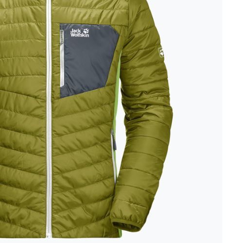 Ветроустойчиво мъжко яке Jack Wolfskin Routeburn green 1205415_4131