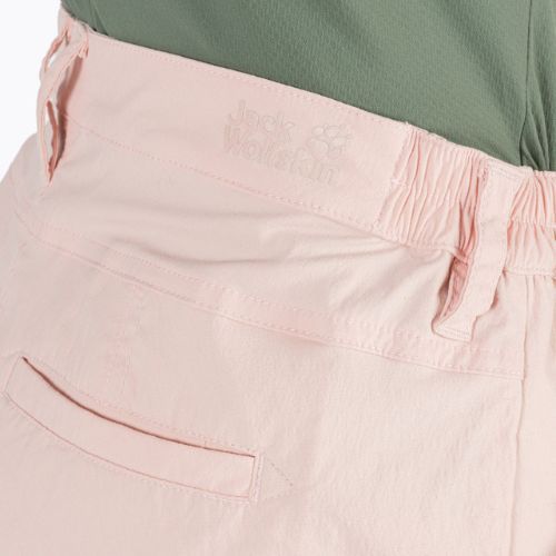 Дамски къси панталони за преходи Jack Wolfskin Desert pink 1505311_2157