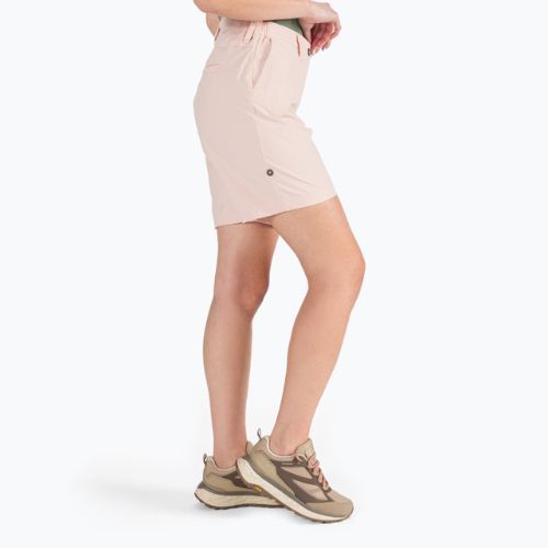 Дамски къси панталони за преходи Jack Wolfskin Desert pink 1505311_2157