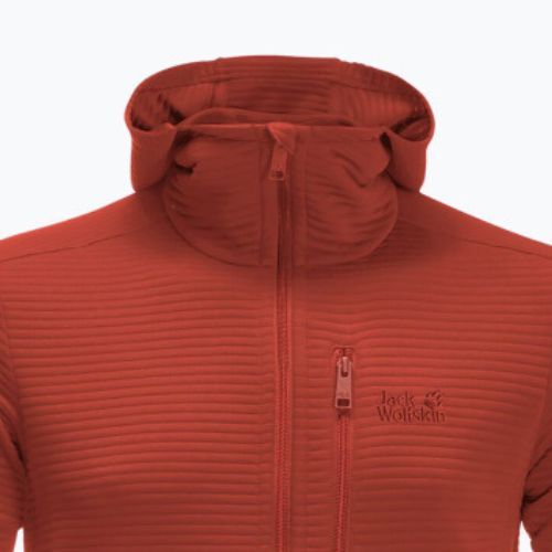Мъжки суитшърт с полар Modesto на Jack Wolfskin червен 1706492_3740