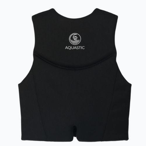 Мъжка жилетка за плаване AQUASTIC AQS-LVM черна