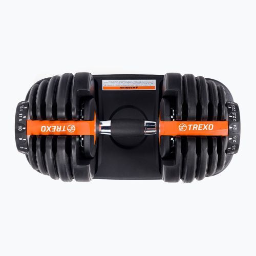 XTREXO регулируем дъмбел черен ADT-24 24 кг