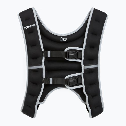 XTREXO WV-08 8kg жилетка за тренировка с тежести черна