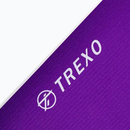 Килимче за йога TREXO PVC 6 мм лилаво