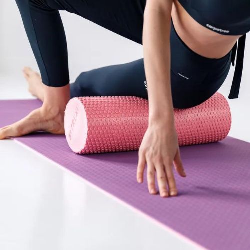 Масажен валяк XTREXO EVA червен MR-EV03C