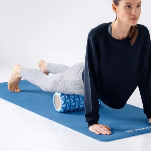 Масажен валяк XTREXO EVA PVC син