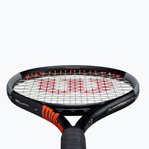 Ракета за тенис Wilson Burn 100 V4.0 черна и оранжева WR044710U