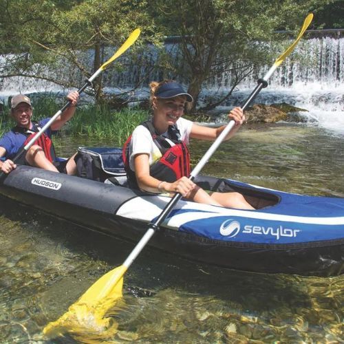 Sevylor Hudson blue 2000014708 Надуваем каяк за 3 лица