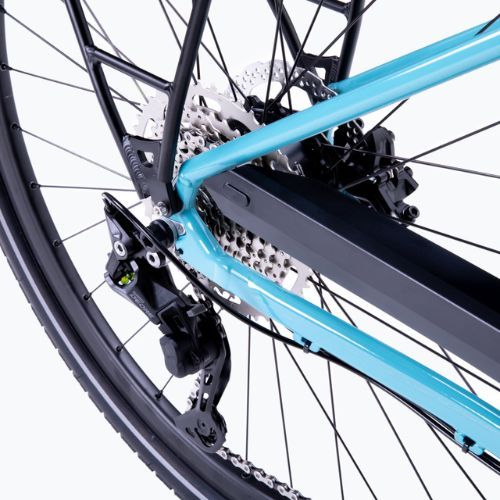 Orbea Optima E40 син електрически велосипед