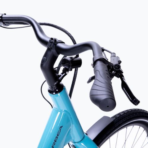 Orbea Optima E40 син електрически велосипед